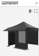 Brand New Black Master Tent 3x3 Meter Waterproof Gazebo And Accessories