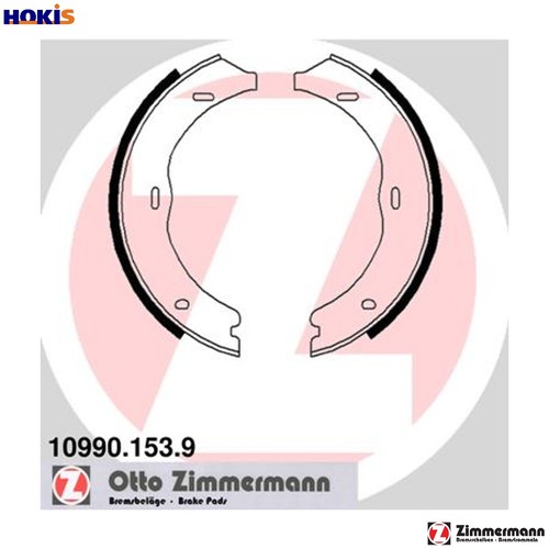 Brake shoe set - set, parking