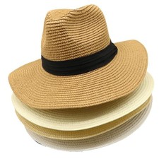 Mens Ladies Crushable Straw