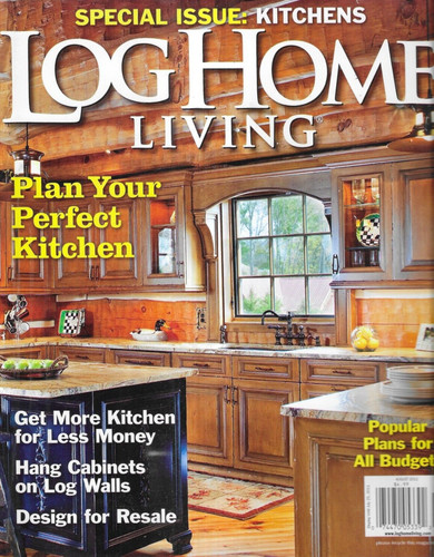Log home living - home, magazine