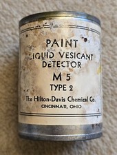 WW2 US NOS jeep Willys MB Ford GPW M5 Vesicant detector gas paint