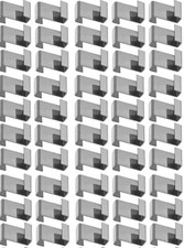 Spring Clips x 50 Universal to