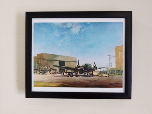 Frank wootton aircraft - aircraft, print