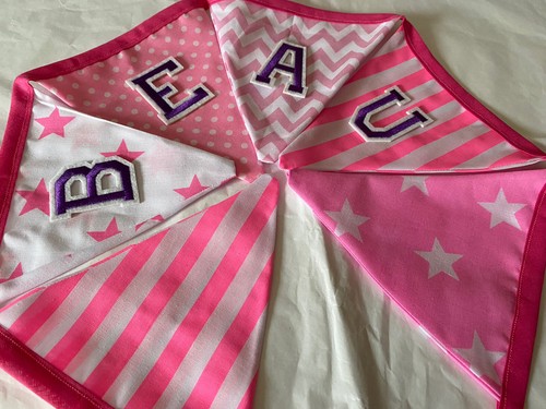 Handmade personalised bunting - personalised,