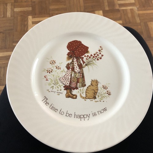 Holly hobbie dinner plate - hobbie,