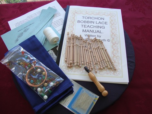 Lace making starter - making, kit