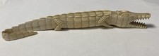 Antique Crocodile Carved