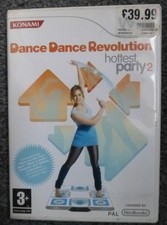 (Wii) - Game & manual Dance Dance Revolution: Hottest Party 2 Game Only no mat