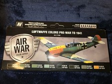 Vallejo 71.165 - Color Set Luftwaffe, Pre-war Era To 1941, 8x17ml Brand New