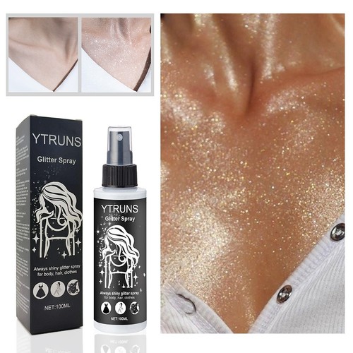 100ml glitter spray for body - glitter,