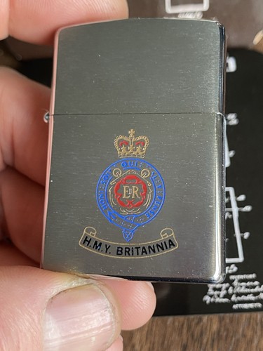 Hmy britannia zippo lighter - britannia,