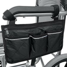 Wheelchair Bag Large Side Bag Mobility Scooter Aid Pannier Accessories Basket