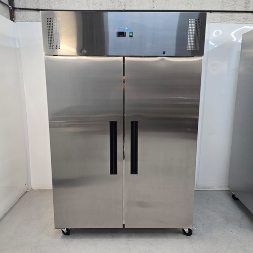 Upright fridge double door - fridge,