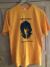 Keith Richards T Shirt Small