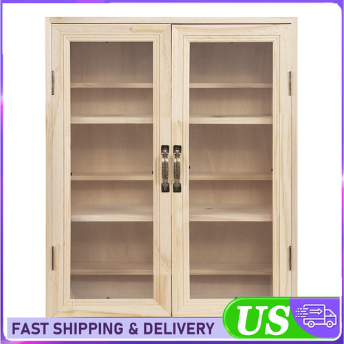 Wooden display case with - wooden,