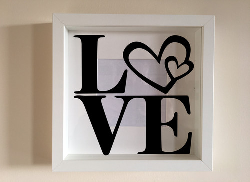 Box frame vinyl - box,