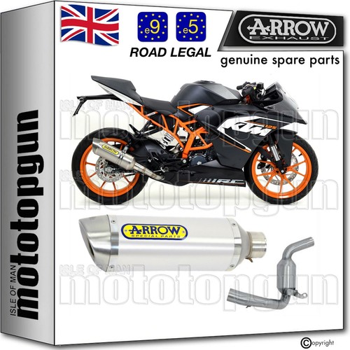 Arrow homologated cat silencer - arrow,