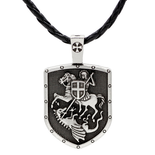 George the dragon pendant - dragon,