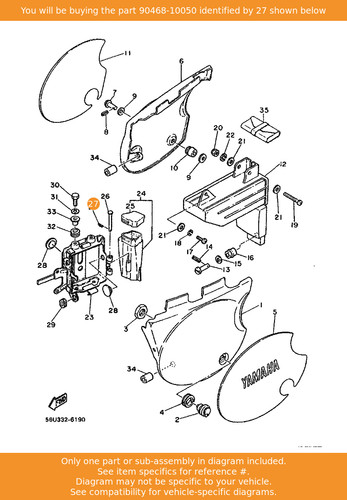 Yamaha clip 90468 - yamaha, clip,