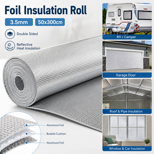 5mm double sided foil - 3.5mm,