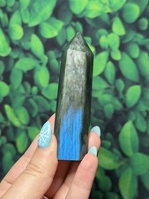 Labradorite Tower Point Blue