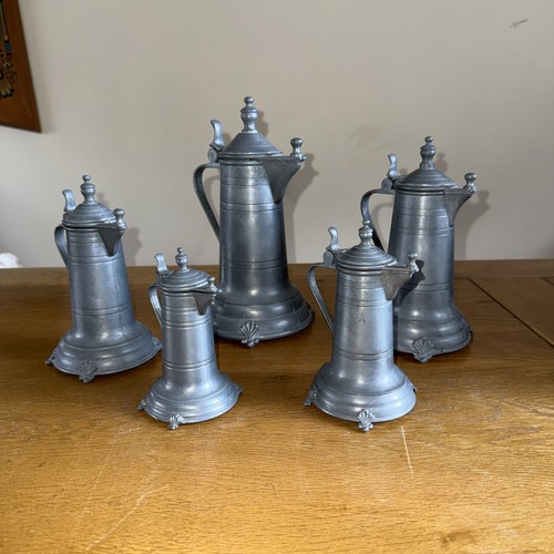 Pewter angel touchmark lidded - pewter,