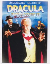 MEL BROOKS signed DRACULA DEAD