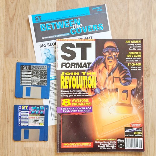 Atari format magazine - st,