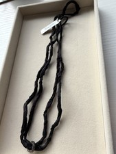 Thomas Sabo club silver 925 Black wrap bracelet or choker necklace 75cm New 