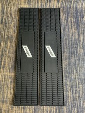 Schweppes Bar Mat Rubber X2 Runner Drip Tray Pub Home Bar Man Cave Black Good