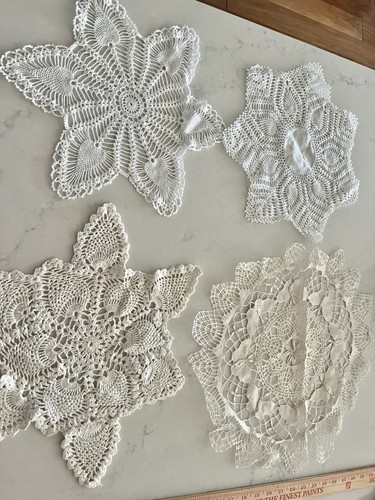 Lot vintage crochet - of,