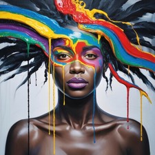 XL Canvas Silver Female Series