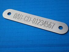 ENGINE PLATE - LMG1053 - TO FIT CLASSIC A SERIES MINI - ENGRAVED