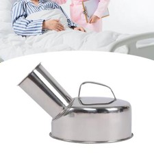 Stainless steel urinal pot - steel,