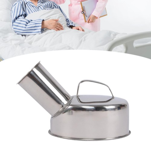 Stainless steel urinal pot - steel, men