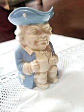 Dartmouth Devon Pottery Toby Jug Blue & White BW 48 Perfect condition