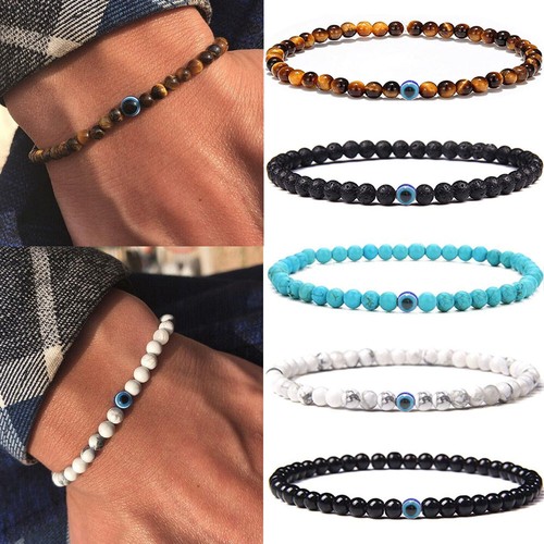 Turkish blue evil - blue, bead