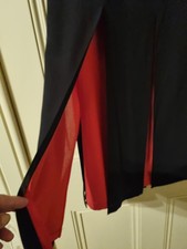 Womens 34" Long Black / Bright