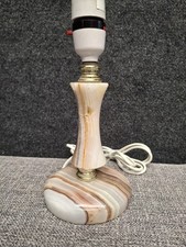 onyx and brass table lamp