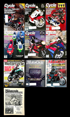 Vintage cycle magazines lot - vintage,