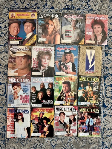 Music city news magazine - magazine, lot
