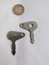 PAIR OF VINTAGE LUCAS IGNITION KEYS