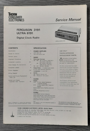 Ferguson 3191 ultra - 3191, 6191