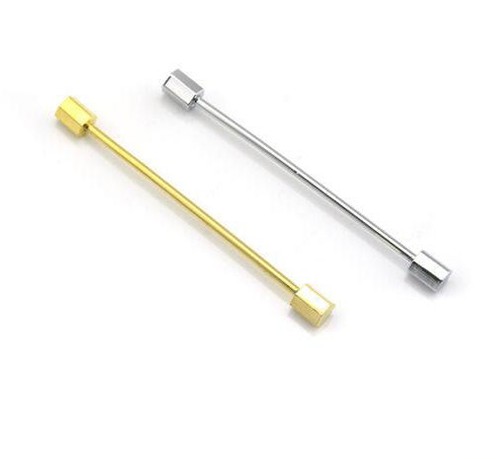 Mens neck tie shirt pin - neck,