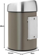 Brabantia Touch Bin, Trash
