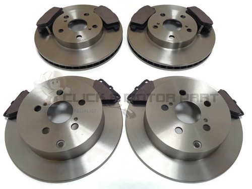 Front rear brake discs - front, &