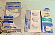 4 Ultrasonex Toothbrush Heads New 