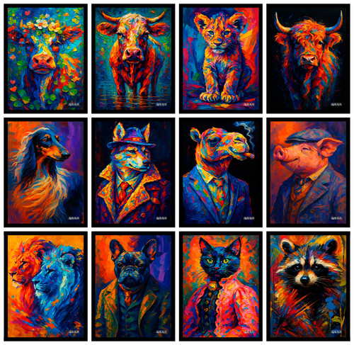 Vintage trendy animal - vintage,