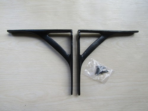 Cast iron shelf brackets