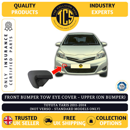 Front bumper tow eye - eye, cover